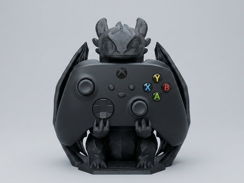 Night Fury Xbox gamepad holder